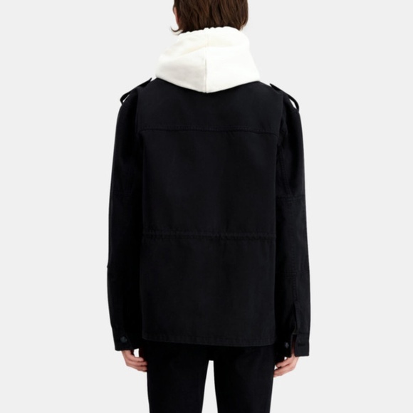 The Kooples Black denim worker jacket - Picture 2 of 4